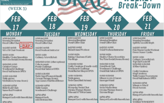 DDADC Weekly Schedule2-17_2-21